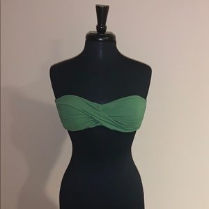 strapless bathing suit top